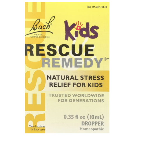 Rescue Remedy® Dropper Kids, Natural Stress Relief, 0.35 fl oz (10 ml)
