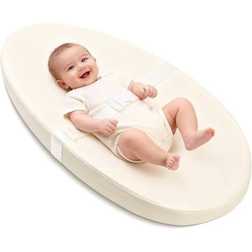 Amazon.com: Qalvyn Baby Changing Pad for Dresser with Safety Belt | Waterproof PU Cover, Contoured Cushioned Foam, Non-Slip Base, Wipe-Clean, Portable Lightweight Mat for Nursery