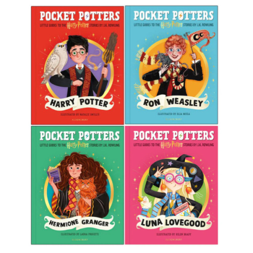 Pocket Potters: Little Guides to the Harry Potter Stories 4 Books Coll