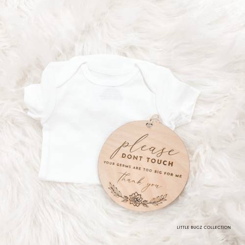 Car Seat Tag - Germs