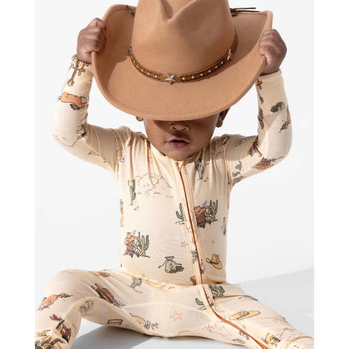 Cowboy Bamboo Convertible Footie