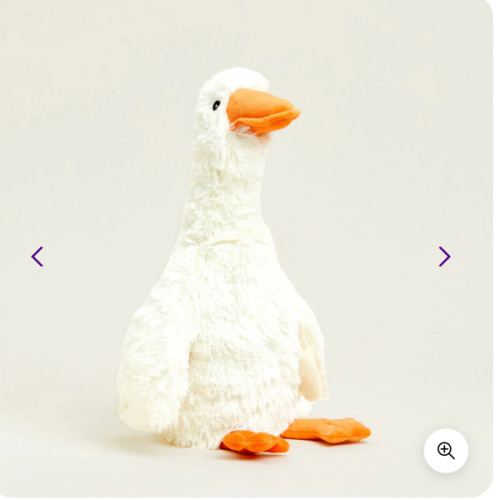 Warmies Goose Stuffed Animals | Weighted Goose Plush