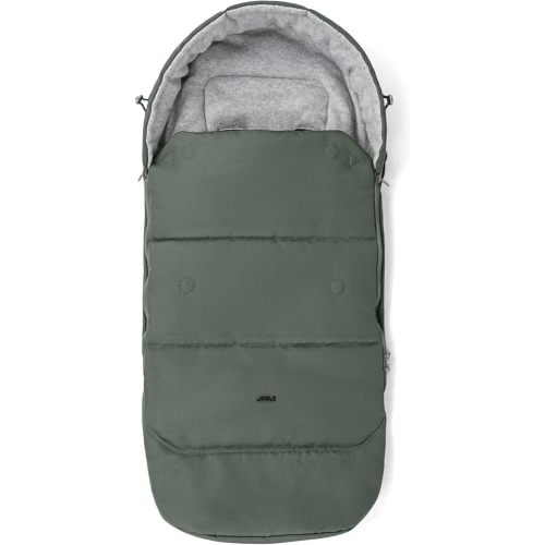 Joolz Footmuff - Stroller Accessory for Joolz AER+/Aer2 Buggy/Day+/Day2/Day3/Day5/Geo/Geo2/Geo3/Hub/Hub+/Hub2 Baby Strollers- All-Weather Companion - Warm & Cozy While On The Go (Forest Green)