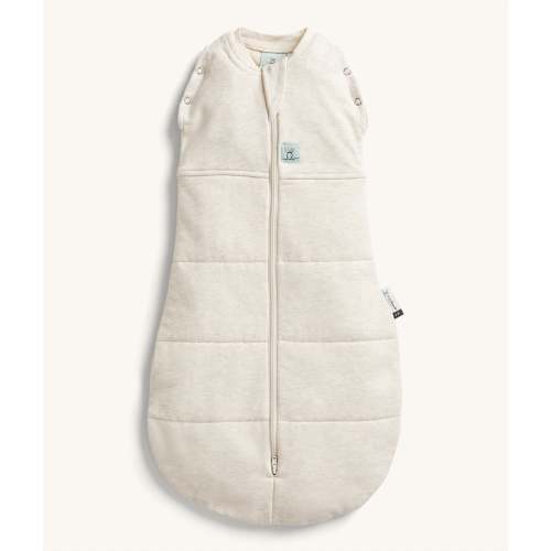Cocoon Swaddle Bag 2.5 TOG Oatmeal Marle (Warm Pouch) – ergoPouch AU