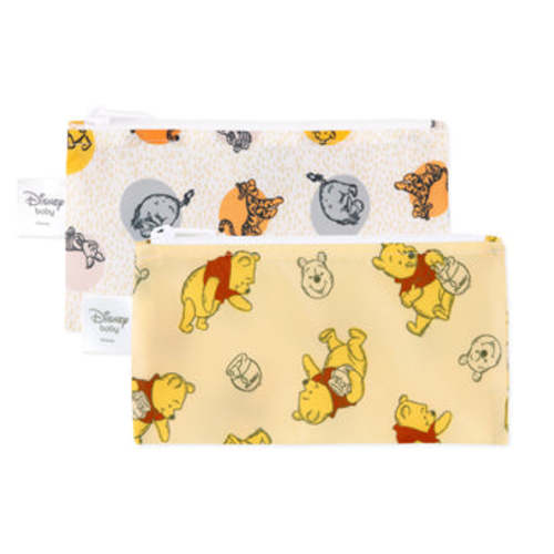 Bumkins Disney Winnie the Pooh Reusable Snack Bags | Eco-Friendly