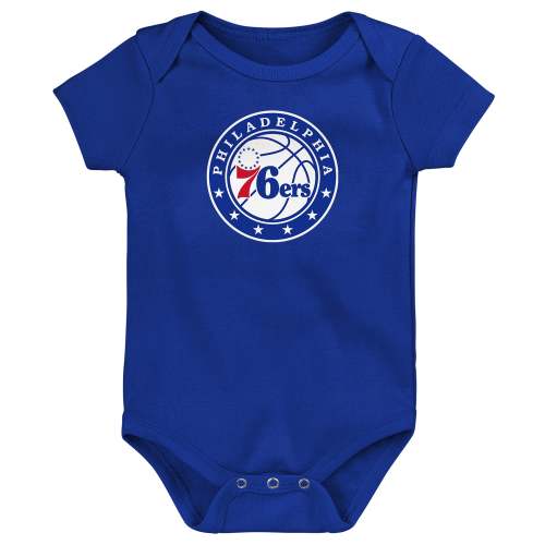 Philadelphia 76ers Outerstuff Newborn Primary Logo Bodysuit - Royal