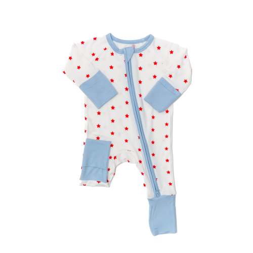 Red Star Sleep Romper