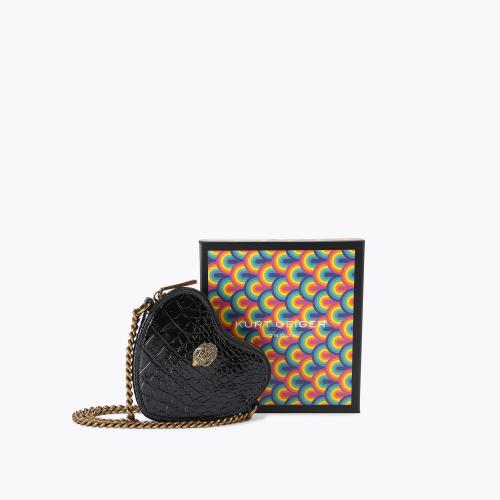 Micro Heart Cross Body Bag