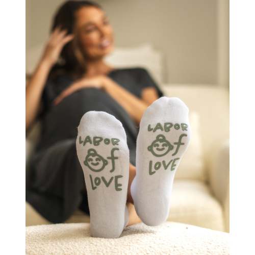 Labor & Delivery Socks | Labor of Love Lilac – Kindred Bravely