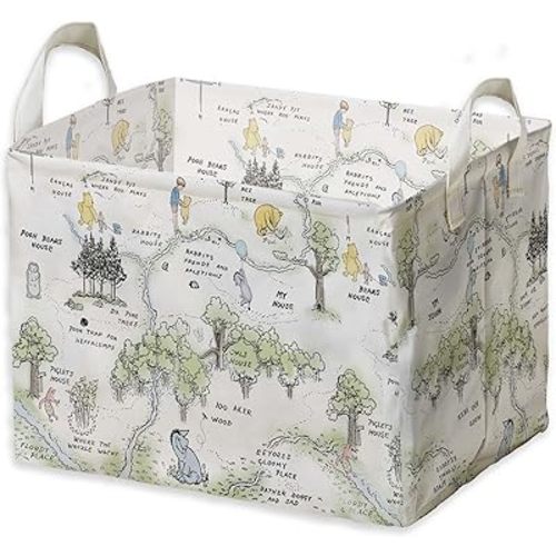 Winnie Nursery Baby Stuff, Winnie Storage Basket, Winnie Nursery Storage Baske Storage Basket With A Waterproof PE Coating, Storage Baskets Suitable For Bathroom and Bedroom