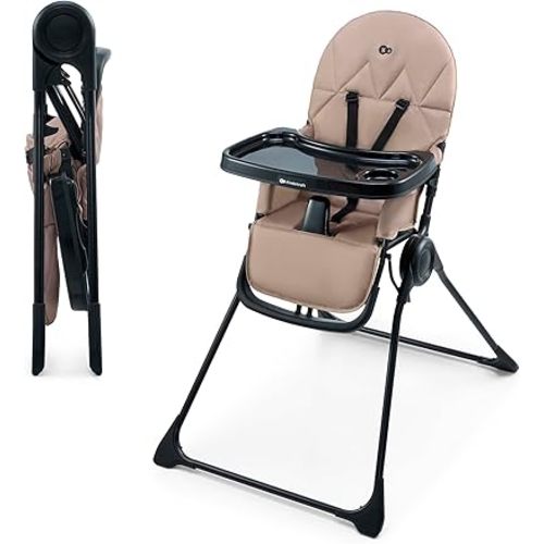Kinderkraft BINCI Folding High Chair, Beige
