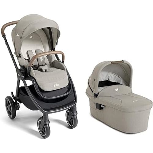 Joie Baby, Kava Stroller and Carry Cot, 4-in-1 Stroller and 2-in-1 Carry Cot (Dove)