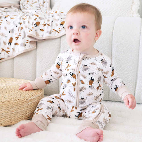 Snuggle Bug Convertible Zip Romper