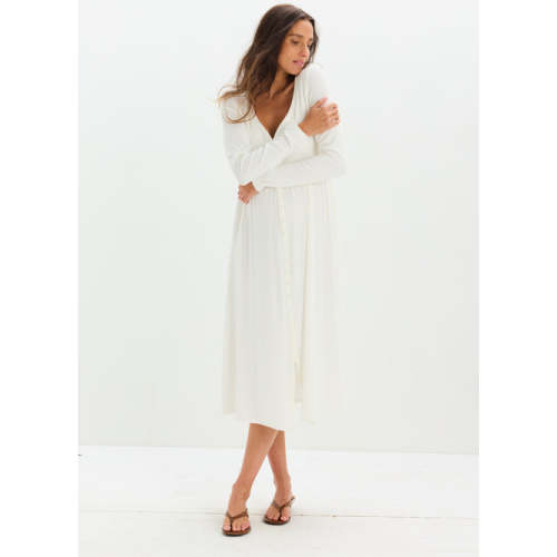 The Softest Rib Nursing Dress