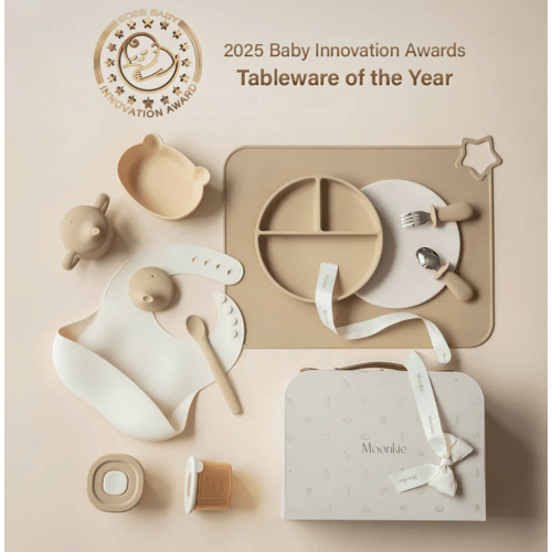 First Bites Gift Set (Croissant/Ivory)