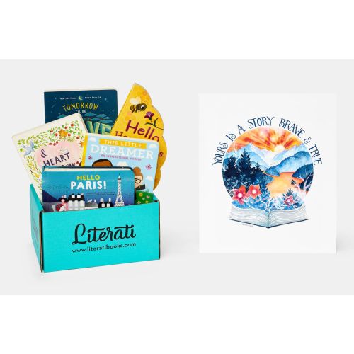 Baby Shower book box (0 to 3 years) - Literati