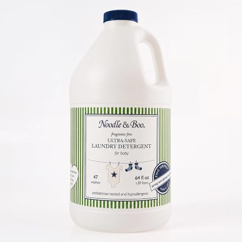 Noodle & Boo Baby Laundry Essentials Ultra-Safe Laundry Detergent, Fragrance Free, 64 Fl Oz (Pack of 1)
