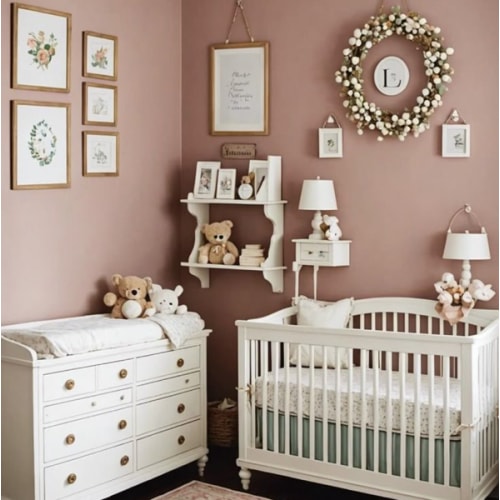 Baby Crib, Mattress & Changing Table- $1500
