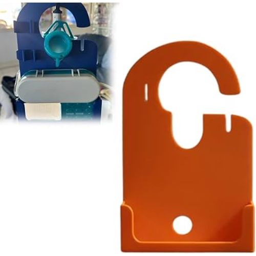 Feeding Pump Holder Carrier for Infinity Pump Buddy with Syringe Clip for 500ml 1200ml Bags Portable (Orange)