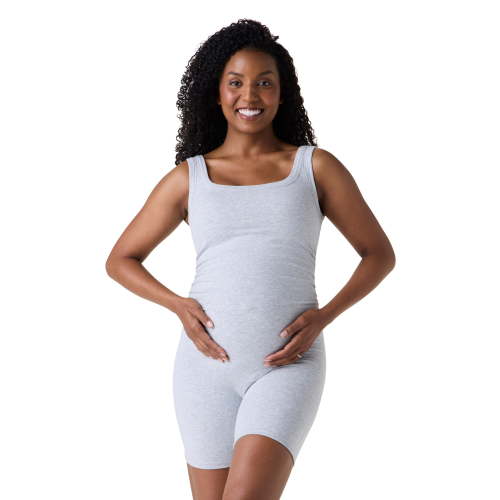 Ingrid & Isabel For Every Belly Women's Maternity Cotton Jersey Romper, Sizes S-XXXL