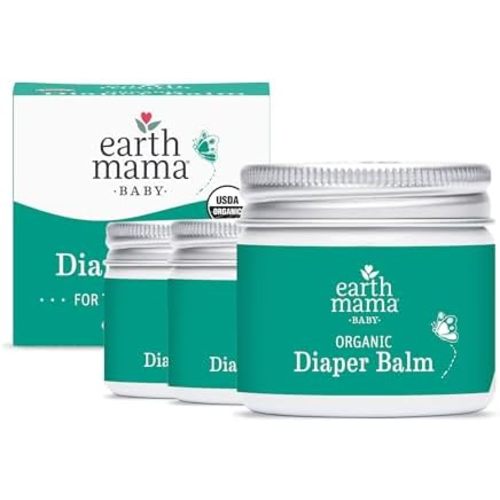 Earth Mama - Organic Diaper Balm - 2-Ounce (3-Pack)