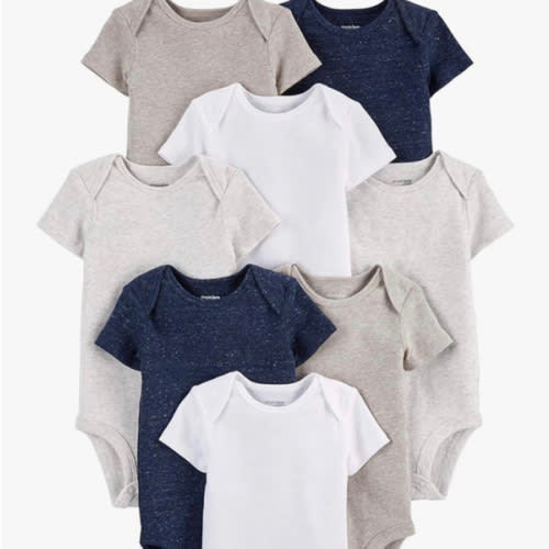 Simple Joys by Carter's Baby 8-Pack Short-Sleeve Bodysuit