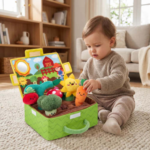 My First Plush Vegetable Garden Set – Little Australian