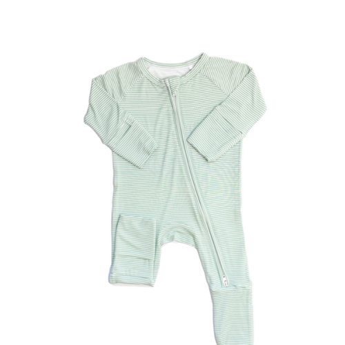 Mini Stripe Sleep Romper
