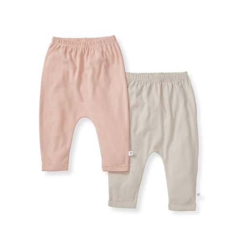 Pink Sand Organic Cotton Pants Pack of 2 – Burt's Bees Baby