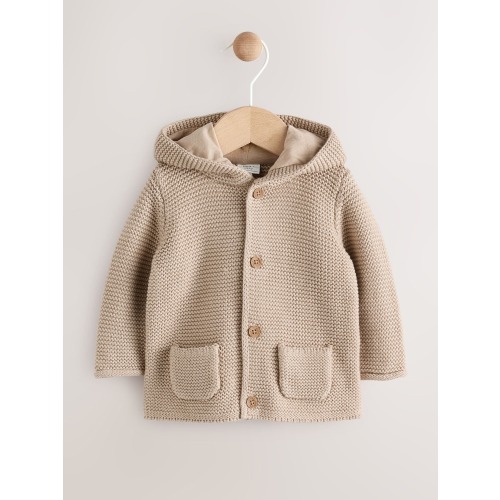 Natural Baby Knitted Cardigan (0mths-2yrs)