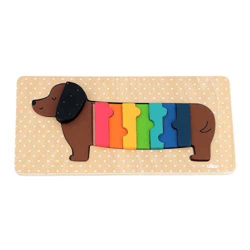 Wooden Dog Puzzle