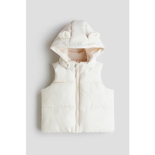 HOODED PUFFER VEST