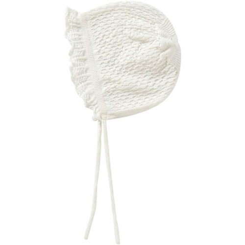 Vivobiniya Toddler Girl Lovely Flounce Knit Hats Baby Bonnets Newborn Baby Hats 0-8y