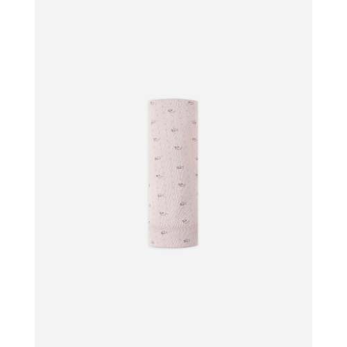 Pointelle Baby Blanket || Lilac Ditsy – Quincy Mae