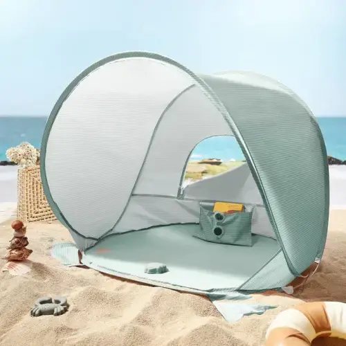 Tiny Land® Baby Beach Tent – Sea Blue Play Tent for Outdoor Fun
