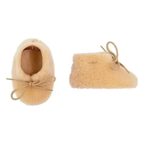 Merino Sheepskin Slippers - Baby Collection | Beige