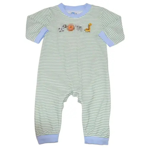 French Knot Zoo Friends Romper