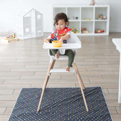 Super Mario Craft & High Chair Mat For Messy Meals & Fun | Bumkins