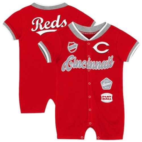 Newborn Cincinnati Reds Outerstuff Red Pinch Coverall