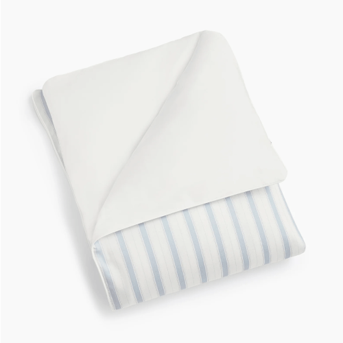 Seaside Stripes Baby Duvet - Ocean- Personalized