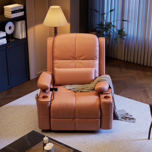 MAMAZING Electric Power Adjustable Armrests Swivel Rocking Chair Reclining Glider With USB Charge and Phone Holder & Reviews | Wayfair