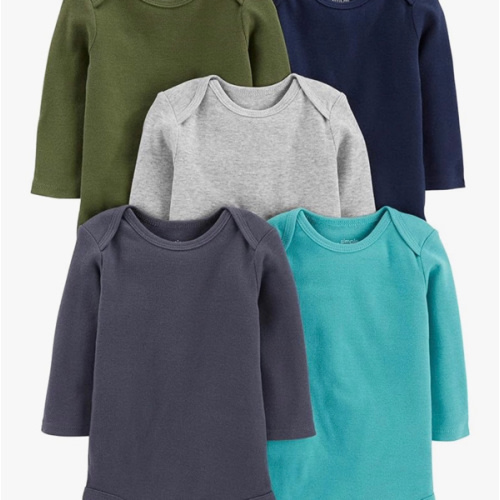 Simple Joys by Carter's Unisex Babies' Long-Sleeve Bodysuit