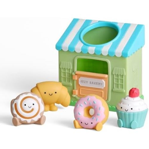 Itzy Ritzy Put & Take Learning Toy, Sensory Activity Toy for Babies, Bakery
