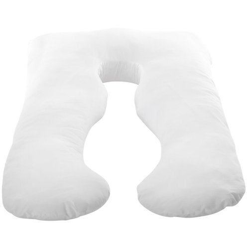 White Noise Delaware Hypoallergenic Down Alternative Total U Shaped Fiber Body Pregnancy Pillow & Reviews | Wayfair