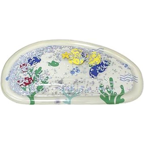 Tummy Time Water Play Mat - Sensory Water Play Mat For Babies, Inflatable Tummy Time Waters Plays Mats | Activity Cool Learning Developmental Sensory Toys For Crib Bed Easter Home Shower Bath