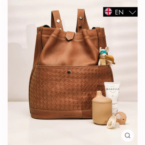 JOSEFINA BACKPACK BROWN Braided