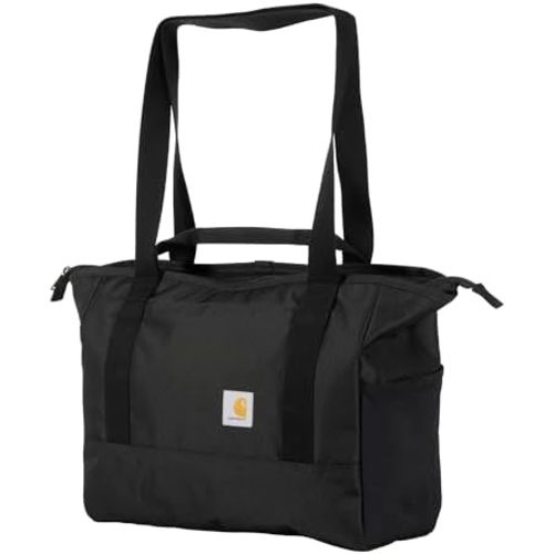 Carhartt Horizontal Zip Classic Laptop Tote Bag, Durable Water Repellent Material W/ 17" Tablet Sleeve
