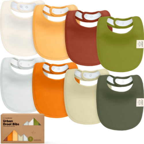 8-Pack Baby Bibs