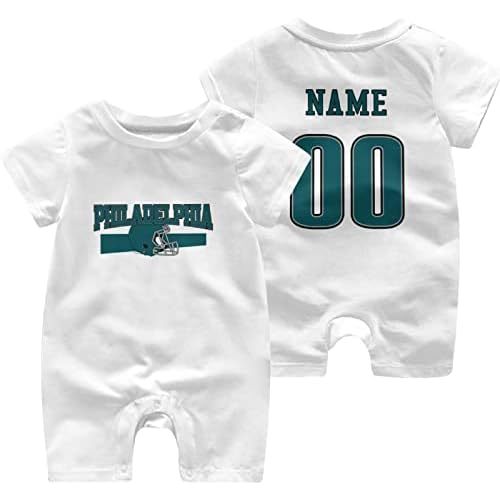 ANTKING Baby Clothes Personalized Custom Baby Name and Number for Boy Girl Gift