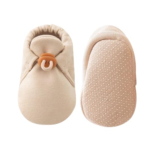 KARUNEL Baby Booties Newborn Infant Shoes Cozy Soft Warm Cotton Boots for Boys Girls
